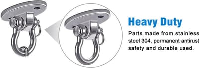 Heavy Duty Schommelhanger Beugel 250KG Capaciteit voor Hangstoelen en Hangmatten