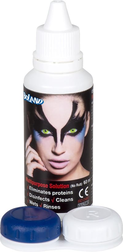 Boland - Lenzenkit All-in-one - Volwassenen - Halloween en Horror - Halloween contactlenzen - Horror