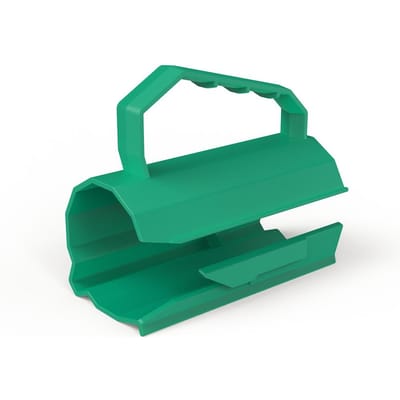 Coupe-papier cadeau portable avec poignée ergonomique Outil de coupe pratique et précis pour un effort minimal vert