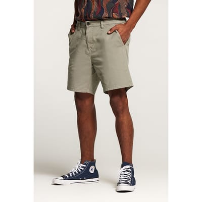 Shiwi Men Cotton Stretch Shorts Jack Salvia Green Size: S | Shorts Outlet | Heren | Bruin