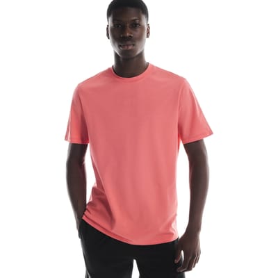 On Focus-t 3 M Coral Coral Size: XS | Basic T-Shirts Outlet | Heren | Blauw