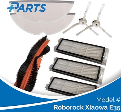 Roborock Xiaowa E35 Onderhoudsset (Plus.Parts® alternatief voor 8.02.0068)