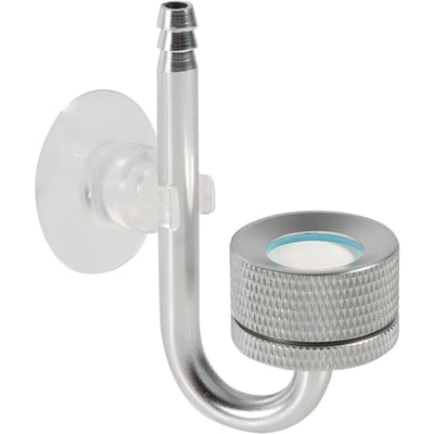Aluminiumlegering Kooldioxide Diffuser Verstuiver Aquarium Benodigdheden Aquarium Apparatuur Zilver zilver