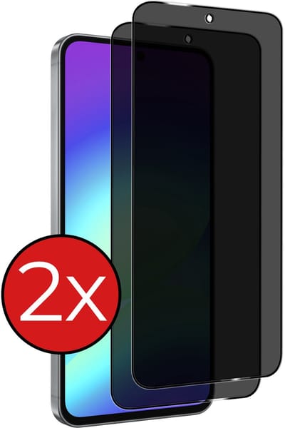 Screenprotector - 2 Stuks - Geschikt voor Samsung Galaxy A56 - Privacy Filter - Beschermglas - Gehard Glas - Tempered Glass - Screen Protector