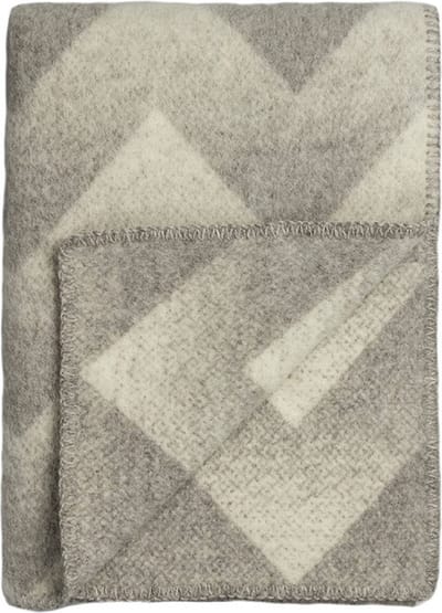 Røros Tweed Wollen Deken - Lynild - Grijs