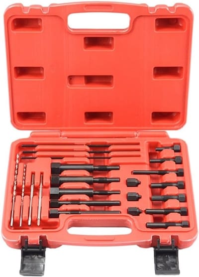 22-delige Voorverwarmingsboog Extractie Adapterset (M8 x 1,0, M10 x 1,0, M10 x 1,25)