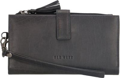 Old West Tyler Leren Dames Portemonnee - Blauw