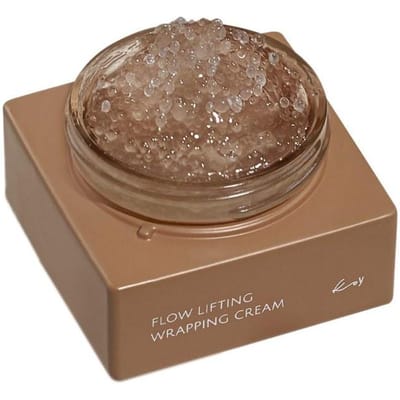 Crème enveloppante lifting KOY Flow 50ml - Hydratant facial, Acide hyaluronique et Collagène - Masque de nuit - Soins de la peau coréens brown