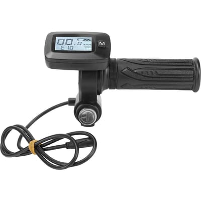 Gashendel Geïntegreerd Display 3 Rijmodi Instelbaar Vervanging voor Tuttio Soleil 01 Elektrische Crossmotor black