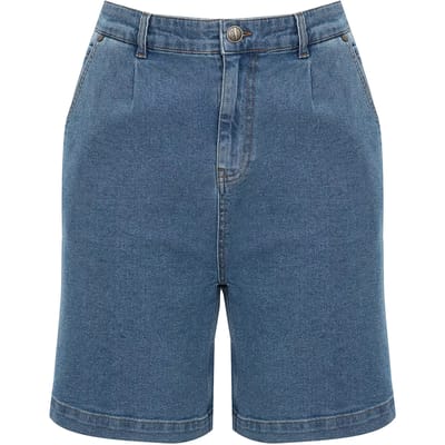 Dames jeans bermuda Mat Fashion