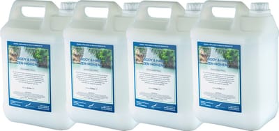 Body & Hair Zen Moment - 5 liter - set van 4 stuks - 2 in 1 voor lichaam en haar.