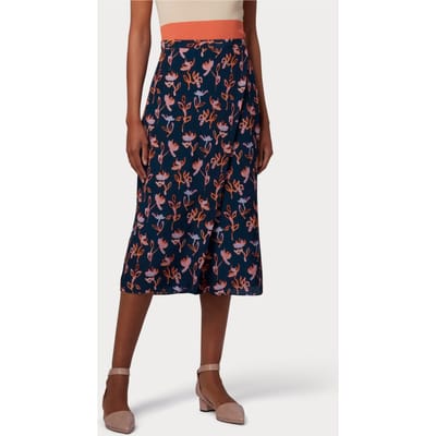 Paul Smith Womens Skirt Very Dark Navy Size: 36 | Midi Skirts Outlet | Dames | Oranje