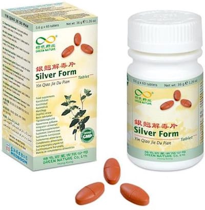 Silver Form - Yin Qiao Jie Du Pian - beginnende griep