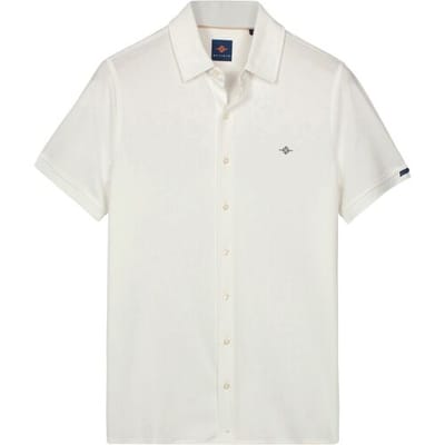 Baileys – Heren – Poloshirt – Korte mouwen – Katoenmix - Overhemd – Off-White – 615274-11