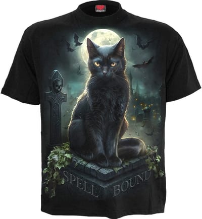 Spiral T-shirt - Spell Bound - S tot 4XL - voor Mannen - zwart