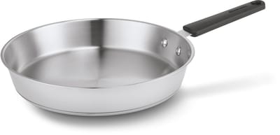 Brabantia Enjoyment Koekenpan - Ø 24 cm - RVS Koekenpan - 100% PFAS Vrij - Geschikt voor Inductie - Roestvrijstalen Pan