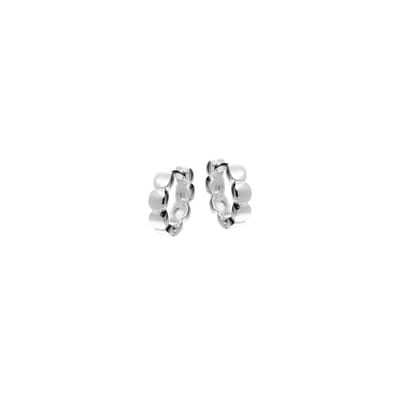 Glow 107.6312.00 oorringen zilver zilverkleurig 9mm