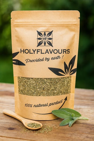 Salieblad Gesneden - 100 gram - Holyflavours