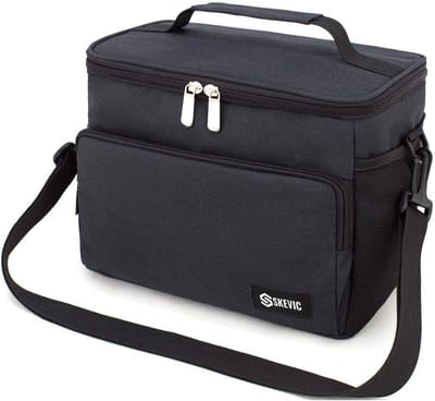 Thermische koeltas voor levensmiddelen - Draagbare, Isothermische lunchtas voor werk, strand, picknick en camping
