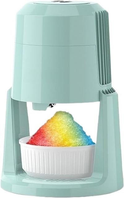 Ijsschep Machine - Ijsbreker Snel - Zomerse Drankjes Maken - Twee Snelheden Instelbaar - 135W Vermogen - Groen