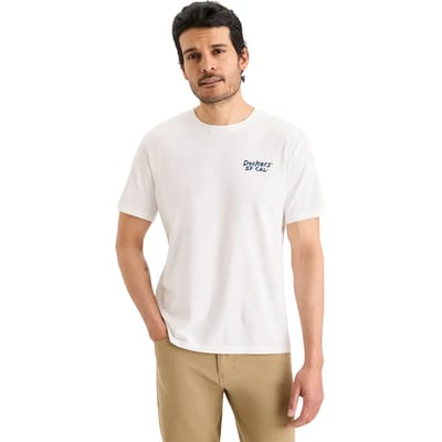 Dockers Graphic A11030303 T-shirt Met Korte Mouwen Wit XL Man