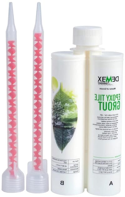 Epoxy tegelvoeg - Waterbestendige mortel - Vloeren en muren - Klaar voor gebruik - 400 ml - Tan
