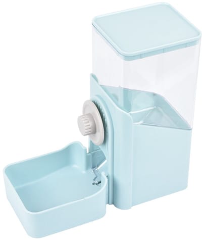 VHV-Automatische Voerautomaat voor Huisdieren - Hangende Voederbak voor Katten Honden en Konijnen - Handige Voerdispenser voor in de Kooi - Eenvoudige Installatie voor Dagelijkse Voeding