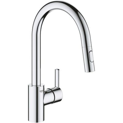 GROHE QuickFix Feel Keukenkraan - draaibare uitloop - uittrekbare handdouche - chroom
