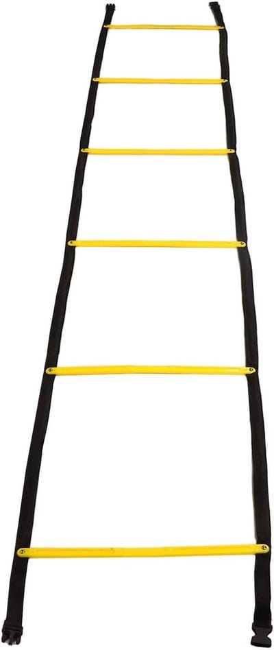 Snelheidsladder - Agility ladder - Sporttraining - Vast ontwerp sporten - 260 cm - Groen