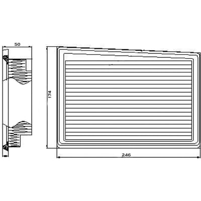 Luchtfilter FEBI BILSTEIN 101665