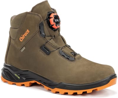 Chiruca wandelschoenen Cares Boa Hi-Vis - GoreTex Verde - Vibram - Groen