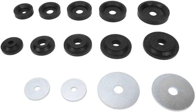 Set van Carbon Stalen Dimple Dies voor Het Maken van Verzonken Gaten in Bladmetaal met Backing Discs voor Hydraulische Persen