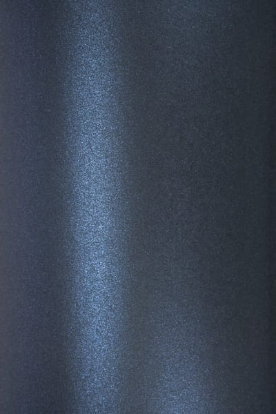 Netuno - donkerblauw metallic papier - A4 - 21 x 29,7 cm - 10 vellen - 250 gram - Majestic Kings Blue