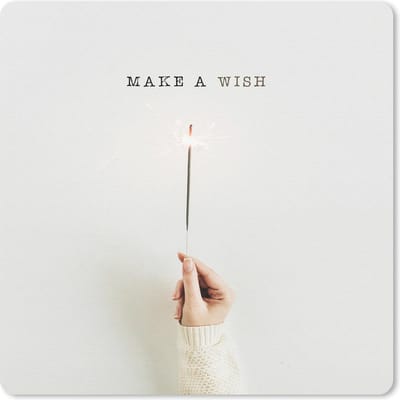 Muismat 20x20 cm - Mousepad Winter - Quote - Vuurwerk Sterretjes - Muismatten - Kerst - Cadeau - Kerstcadeau voor mannen en voor vrouwen