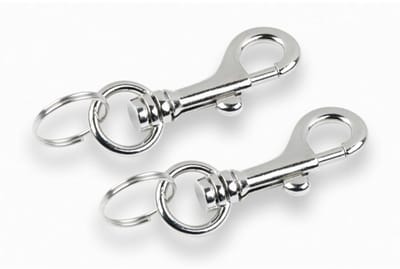 Jumada's - Musketonhaak - Karabijnhaak - Sleutelhanger - Sleutelring - 55 mm - 1 stuk