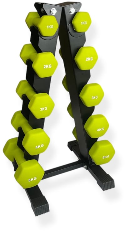 Padisport Dumbell Toren 10 Dumbells - Dumbell Rek - dumbells set - Halter Rek - Dumbell Toren - Dumbell Opbergrek