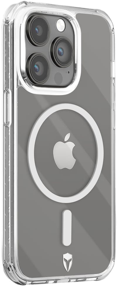 Force Case, Hoesje geschikt voor iPhone 14 Pro - AIR Versterkt MagSafe Compatibel Made in France, Transparant
