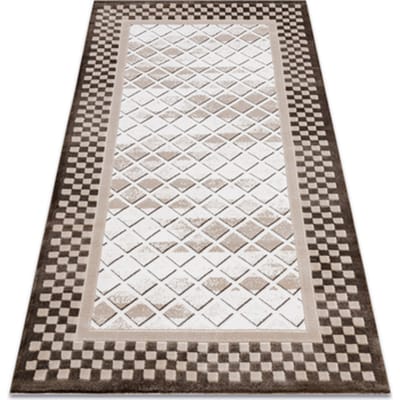 Kleden Rugsx Tapijt ACRYL VALS 103 Geometrisch, kader ruimteli 100x200 cm