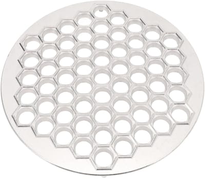 Dailygoods- Dumpling Maker 61 Gaten - Aluminium Dumpling Maker - Hoge Capaciteit - Duurzaam - Schokbestendig - Lichtgewicht - Knoedelmaker