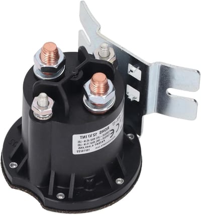 Elektrische Oliepomp - DC Contact - Vervangen Onderdeel - Beschermt Motor - 12V - Zwart