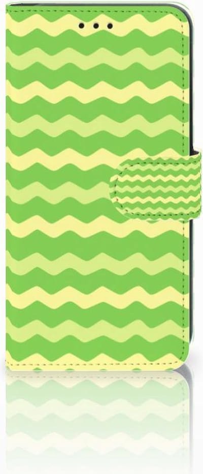 Xiaomi Mi A2 Lite Telefoon Hoesje Waves Green