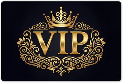 Placemats 45x30 cm - Placemat kunststof - 1 stuk - VIP - Kroon - Goud - Borden onderleggers - Decoratie voor op tafel - Keuken tafeldecoratie accessoires - Vinyl onderlegger - Tafelversiering
