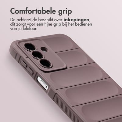 imoshion Hoesje - Geschikt voor Samsung Galaxy A17 (5G) / A17 (4G) - EasyGrip Backcover - Paars