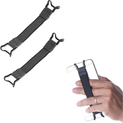 Wristband voor E-Readers en Tablets, Geschikt voor Kobo, Lenovo en Sony, Hoog Elastisch, Lichtgewicht en Veelzijdig, 2-Stuks, Zwart