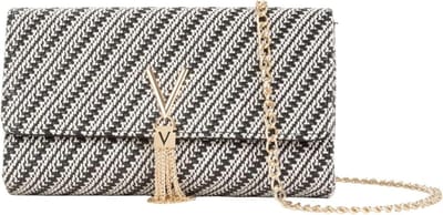 Schoudertas - Crossbody tas Damestas - Dagelijks gebruik - Zomerse print - 27 x 15.5 cm - Zwart