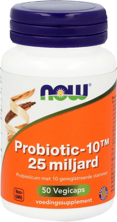 Now Foods -10™ 25 Miljard Bacteriën - 50 Vegicaps