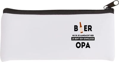 Akyol - bier, nu ik je aandacht heb je bent een geweldige opa Etui - Opa - de beste opa - verjaardagscadeau - verjaardag - cadeau - cadeautje voor opa - opa artikelen - kado - geschenk - gift - 20 bij 9 cm
