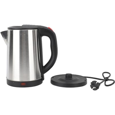 Waterkoker 2.5L Voorkomt droogkoken Automatische uitschakeling Snelkokend Roestvrijstalen Waterkoker L(for 6.5-9kg) gray
