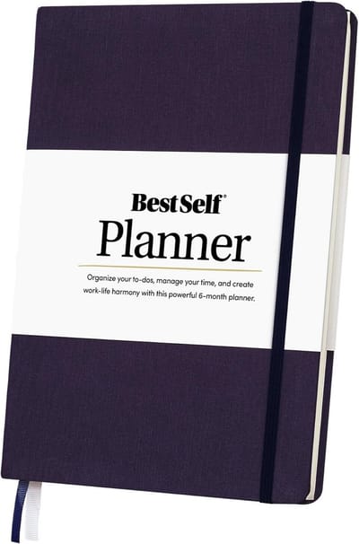 6 Maanden Ongeplande Levensplanner voor Doelen Stellen en Tijdmanagement