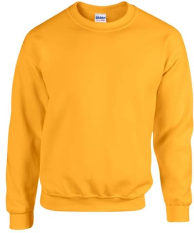 Gildan - Heavy Blend Unisex Sweater - Gold maat 3XL
